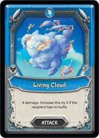 Living Cloud (Claimed) - Kindred - Lightseekers TCG card