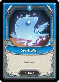 Spark Wisp (Claimed) - Kindred - Lightseekers TCG card