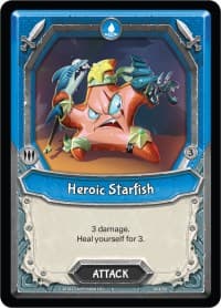 Heroic Starfish (Unclaimed) - Kindred - Lightseekers TCG card