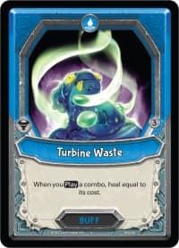 Turbine Waste (Claimed) - Kindred - Lightseekers TCG card