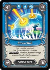Storm Wall (Unclaimed) - Kindred - Lightseekers TCG card