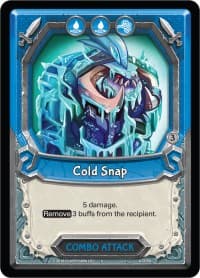 Cold Snap (Claimed) - Kindred - Lightseekers TCG card