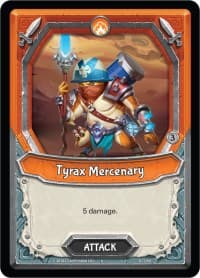 Tyrax Mercenary (Claimed) - Kindred - Lightseekers TCG card