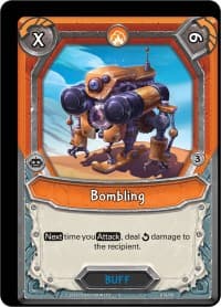 Bombling (Claimed) - Kindred - Lightseekers TCG card
