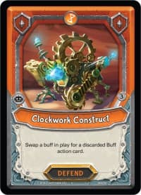 Clockwork Construct (Unclaimed) - Kindred - Lightseekers TCG card