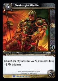 Onslaught Girdle - Dark Portal - WoW card