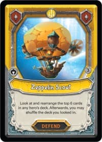 Zeppelin Scout (Claimed) - Kindred - Lightseekers TCG card
