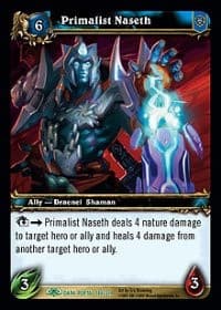 Primalist Naseth - Dark Portal - WoW card