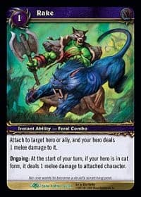Rake - Dark Portal - WoW card