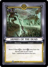 Armies of the Dead (Claimed) - Wave 1 - Warhammer Age of Sigmar Champions TCG card