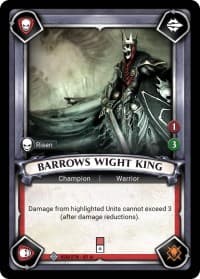 Barrows Wight King (Unclaimed) - Wave 1 - Warhammer Age of Sigmar Champions TCG card