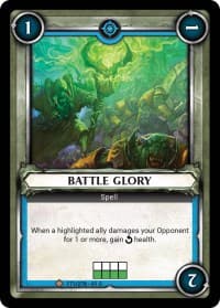 Battle Glory (Unclaimed) - Wave 1 - Warhammer Age of Sigmar Champions TCG card