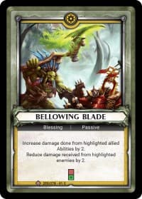 Bellowing Blade (Claimed) - Wave 1 - Warhammer Age of Sigmar Champions TCG card