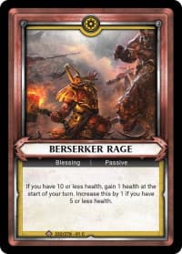 Berserker Rage (Claimed) - Wave 1 - Warhammer Age of Sigmar Champions TCG card