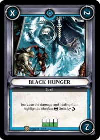 Black Hunger (Unclaimed) - Wave 1 - Warhammer Age of Sigmar Champions TCG card
