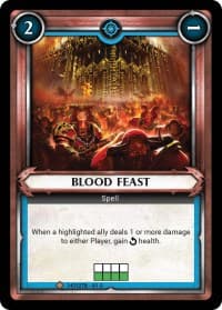 Blood Feast (Unclaimed) - Wave 1 - Warhammer Age of Sigmar Champions TCG card
