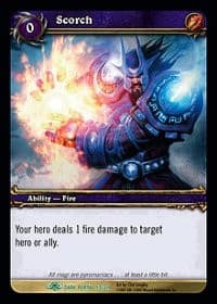Scorch - Dark Portal - WoW card