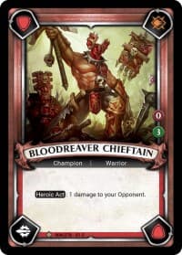 Bloodreaver Chieftain (Unclaimed) - Wave 1 - Warhammer Age of Sigmar Champions TCG card