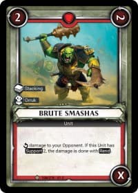 Brute Smashas (Unclaimed) - Wave 1 - Warhammer Age of Sigmar Champions TCG card