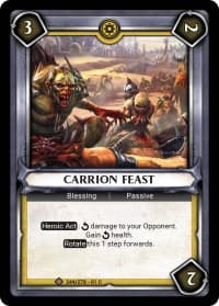 Carrion Feast (Unclaimed) - Wave 1 - Warhammer Age of Sigmar Champions TCG card