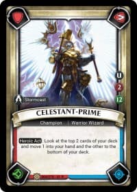Celestant-Prime (Claimed) - Wave 1 - Warhammer Age of Sigmar Champions TCG card