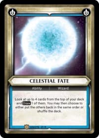 Celestial Fate (Unclaimed) - Wave 1 - Warhammer Age of Sigmar Champions TCG card