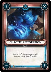Chaotic Restoration (Unclaimed) - Wave 1 - Warhammer Age of Sigmar Champions TCG card