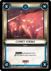 Comet Strike (Claimed) - Wave 1 - Warhammer Age of Sigmar Champions TCG card