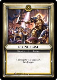 Divine Blast (Claimed) - Wave 1 - Warhammer Age of Sigmar Champions TCG card