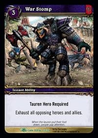 War Stomp - Dark Portal - WoW card