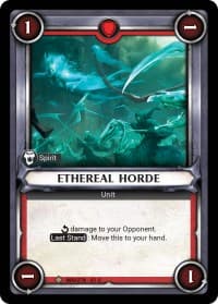 Ethereal Horde (Claimed) - Wave 1 - Warhammer Age of Sigmar Champions TCG card