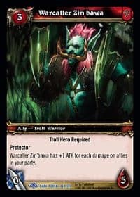 Warcaller Zin'bawa - Dark Portal - WoW card