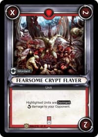 Fearsome Crypt Flayer (Unclaimed) - Wave 1 - Warhammer Age of Sigmar Champions TCG card