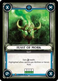 Feast of Mork (Claimed) - Wave 1 - Warhammer Age of Sigmar Champions TCG card