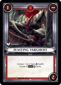 Feasting Vargheist (Claimed) - Wave 1 - Warhammer Age of Sigmar Champions TCG card