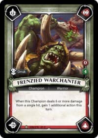 Frenzied Warchanter (Unclaimed) - Wave 1 - Warhammer Age of Sigmar Champions TCG card