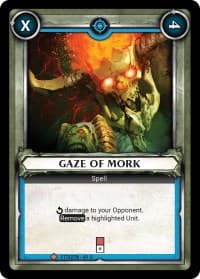 Gaze of Mork (Unclaimed) - Wave 1 - Warhammer Age of Sigmar Champions TCG card