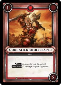 Gore-Slick Skullreaper (Claimed) - Wave 1 - Warhammer Age of Sigmar Champions TCG card