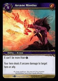 Arcane Missiles - Dark Portal - WoW card