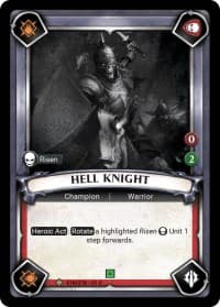 Hell Knight (Claimed) - Wave 1 - Warhammer Age of Sigmar Champions TCG card