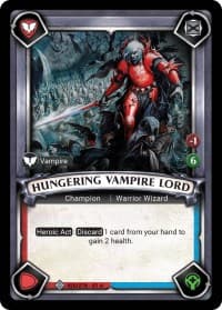 Hungering Vampire Lord (Unclaimed) - Wave 1 - Warhammer Age of Sigmar Champions TCG card