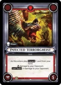 Infected Terrorgheist (Unclaimed) - Wave 1 - Warhammer Age of Sigmar Champions TCG card