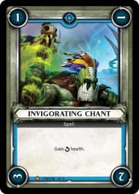Invigorating Chant (Claimed) - Wave 1 - Warhammer Age of Sigmar Champions TCG card