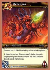 Gehennas - Molten Core - WoW card