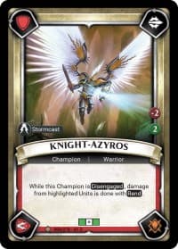 Knight-Azyros (Unclaimed) - Wave 1 - Warhammer Age of Sigmar Champions TCG card