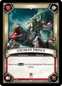 Lochian Prince (Unclaimed) - Wave 1 - Warhammer Age of Sigmar Champions TCG card