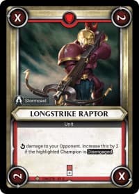 Longstrike Raptor (Claimed) - Wave 1 - Warhammer Age of Sigmar Champions TCG card