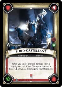 Lord-Castellant (Claimed) - Wave 1 - Warhammer Age of Sigmar Champions TCG card