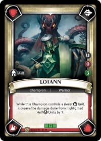 Lotann (Claimed) - Wave 1 - Warhammer Age of Sigmar Champions TCG card