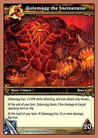 Golemagg the Incinerator - Molten Core - WoW card